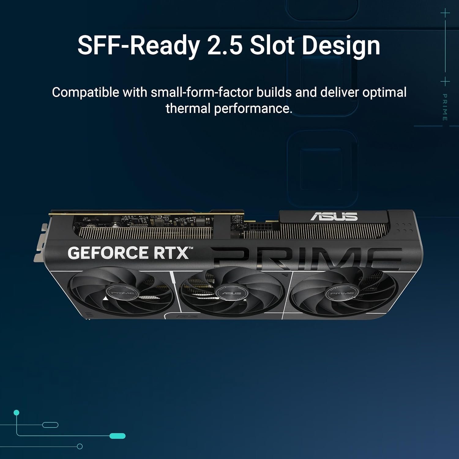 ASUS Prime GeForce RTX 5070 OC Edition 12GB GDDR7 Graphics Card - view 2