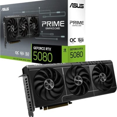 ASUS Prime GeForce RTX 5080 OC Edition 16GB GDDR7 Graphics Card