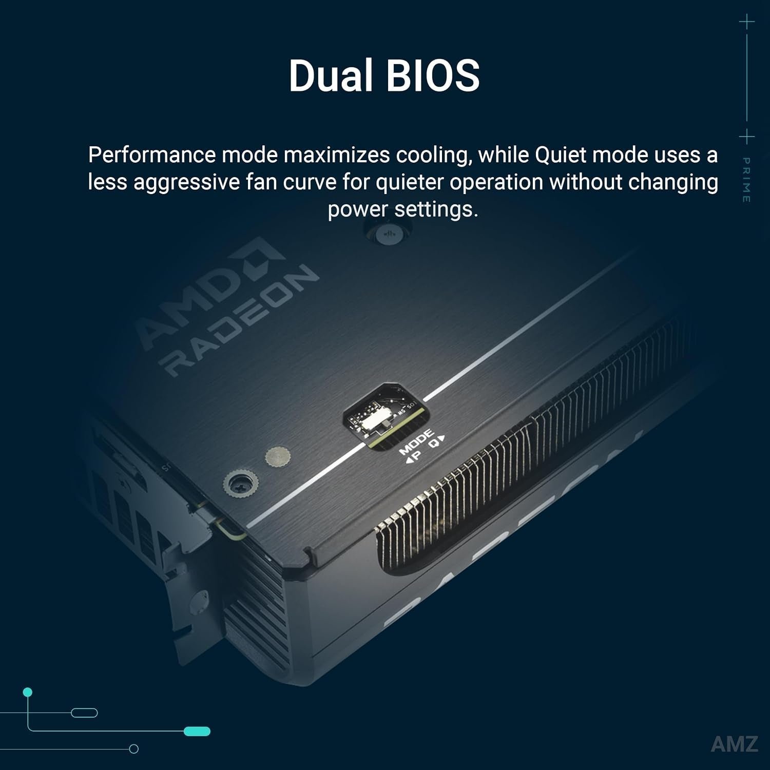 ASUS Prime Radeon RX 9060 XT OC Edition 16GB GDDR6 Graphics Card - view 5