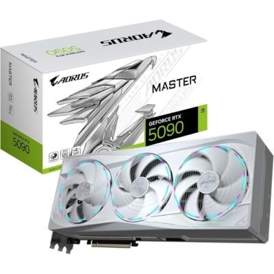 GIGABYTE AORUS GeForce RTX 5090 MASTER ICE 32GB GDDR7 Graphics Card