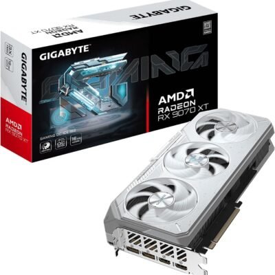 GIGABYTE Radeon RX 9070 XT Gaming OC ICE 16G 16GB GDDR6 Graphics Card