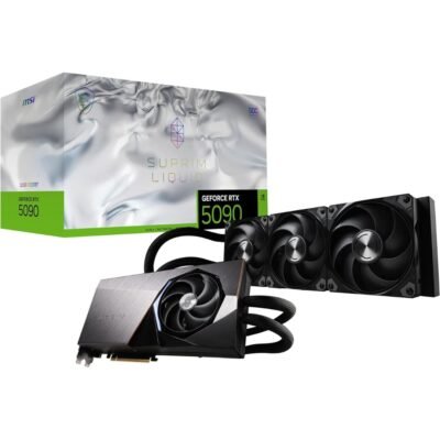 MSI GeForce RTX 5090 SUPRIM LIQUID SOC 32GB GDDR7 Graphics Card